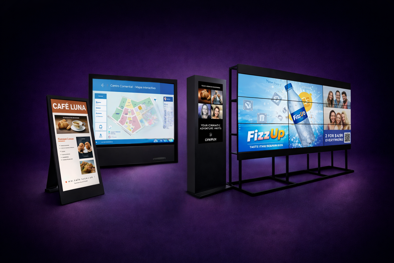 pantallas de exterior